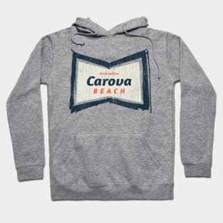 Carova, NC Summertime Vacationing Bowtie Sign Hoodie